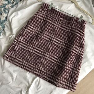 SALE Anthropologie gregoria textured mini skirt XS